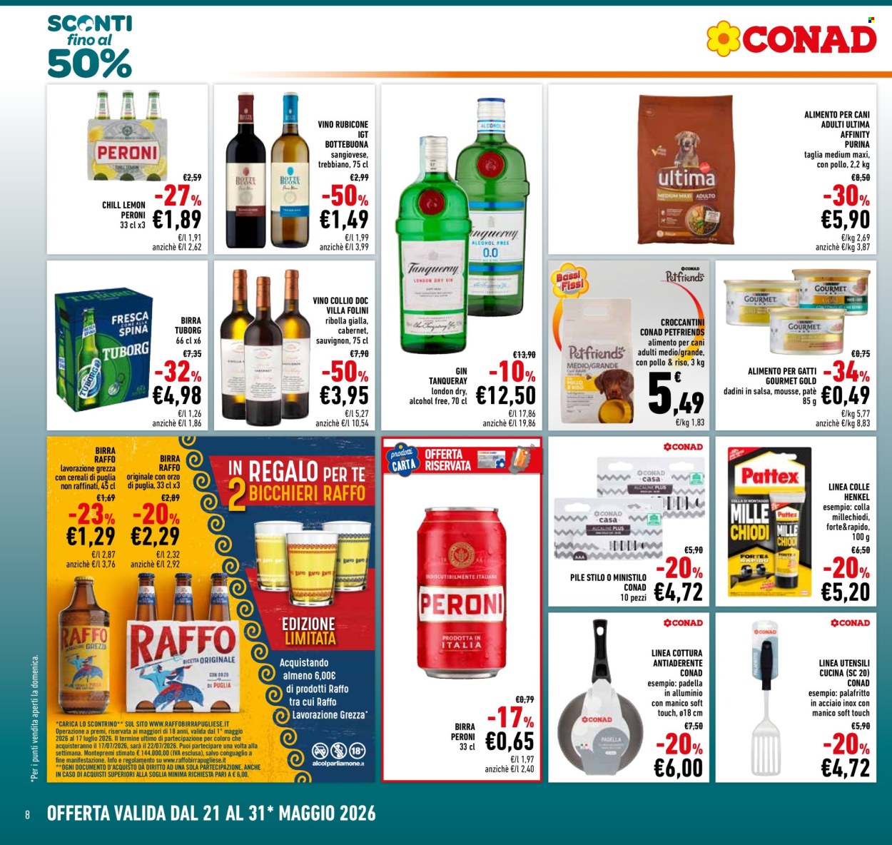 Volantino Conad - 21/5/2026 - 31/5/2026. Pagina 8