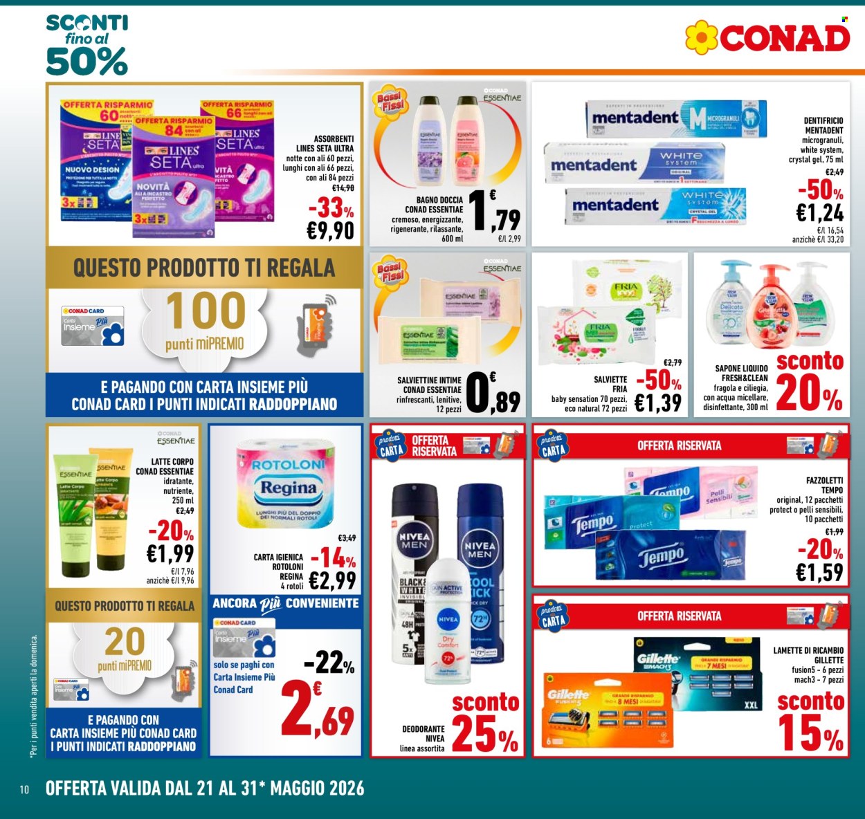 Volantino Conad - 21/5/2026 - 31/5/2026. Pagina 10