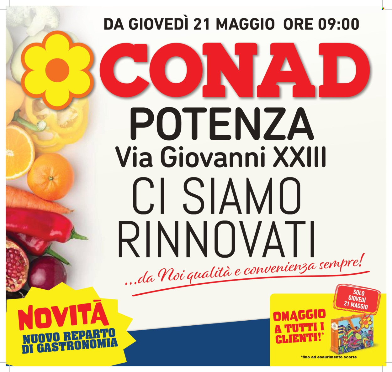 Volantino Conad - 21/5/2026 - 3/6/2026. Pagina 1