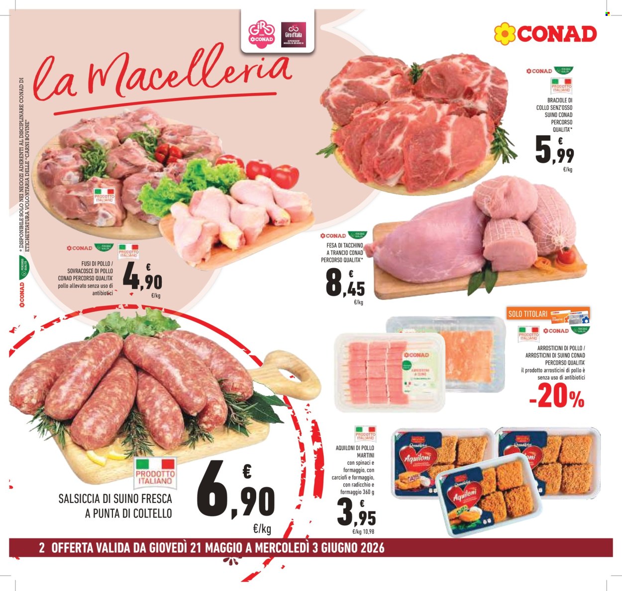 Volantino Conad - 21/5/2026 - 3/6/2026. Pagina 2