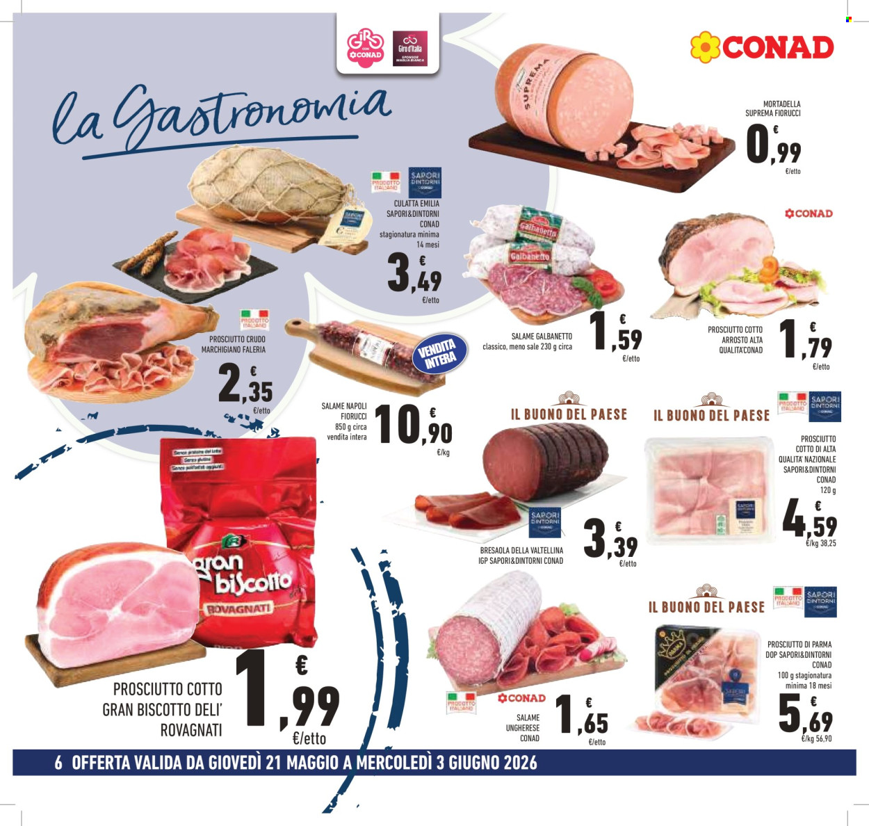 Volantino Conad - 21/5/2026 - 3/6/2026. Pagina 6