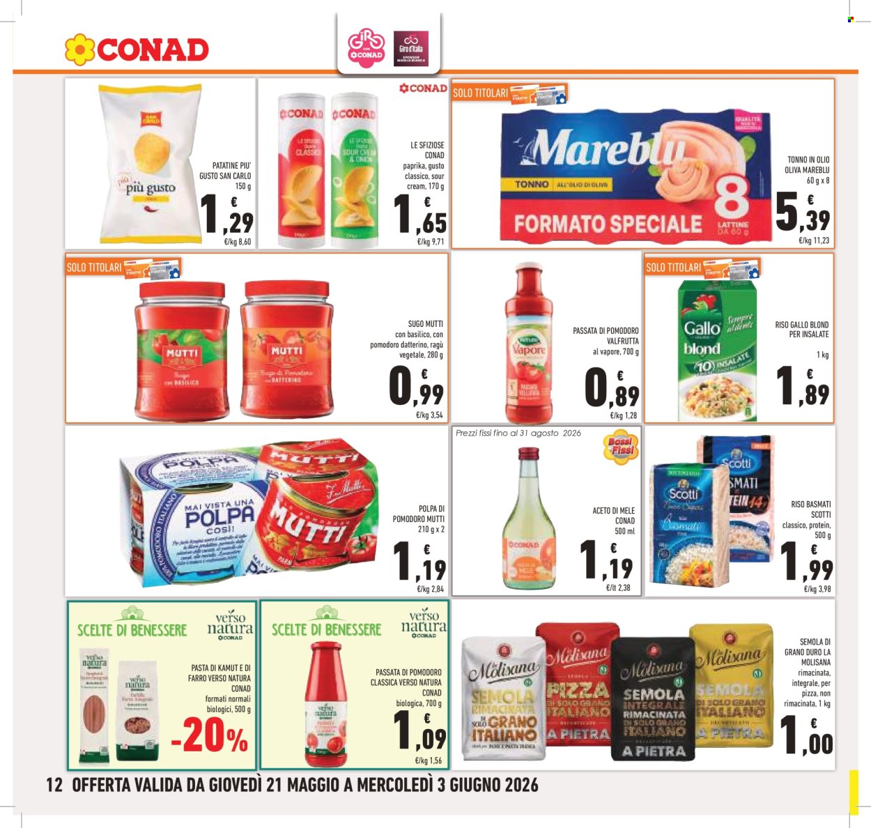 Volantino Conad - 21/5/2026 - 3/6/2026. Pagina 12
