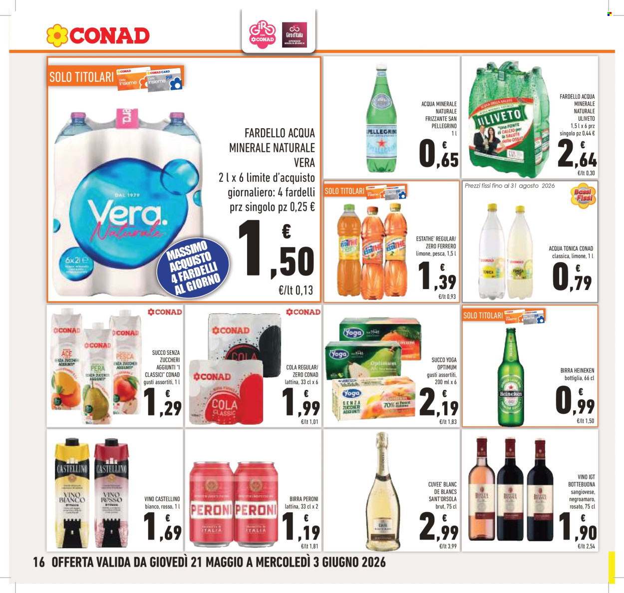 Volantino Conad - 21/5/2026 - 3/6/2026. Pagina 16