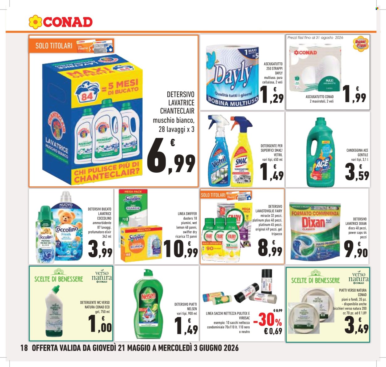 Volantino Conad - 21/5/2026 - 3/6/2026. Pagina 18