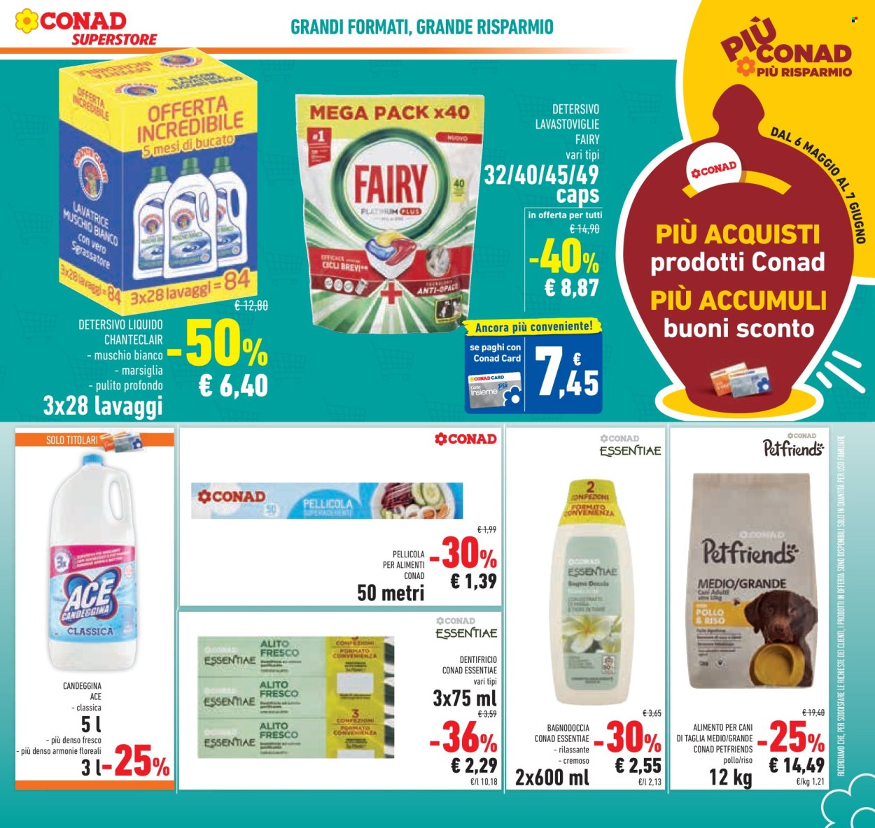 Volantino Conad Superstore - 4/6/2026 - 16/6/2026. Pagina 9
