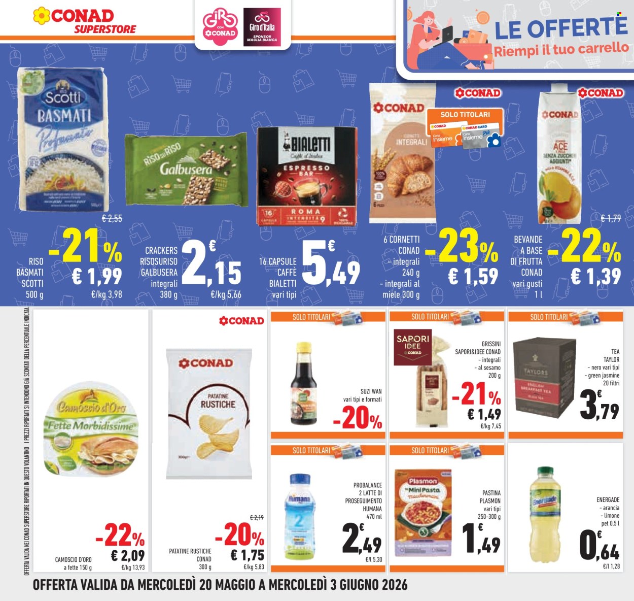 Volantino Conad Superstore - 4/6/2026 - 16/6/2026. Pagina 34