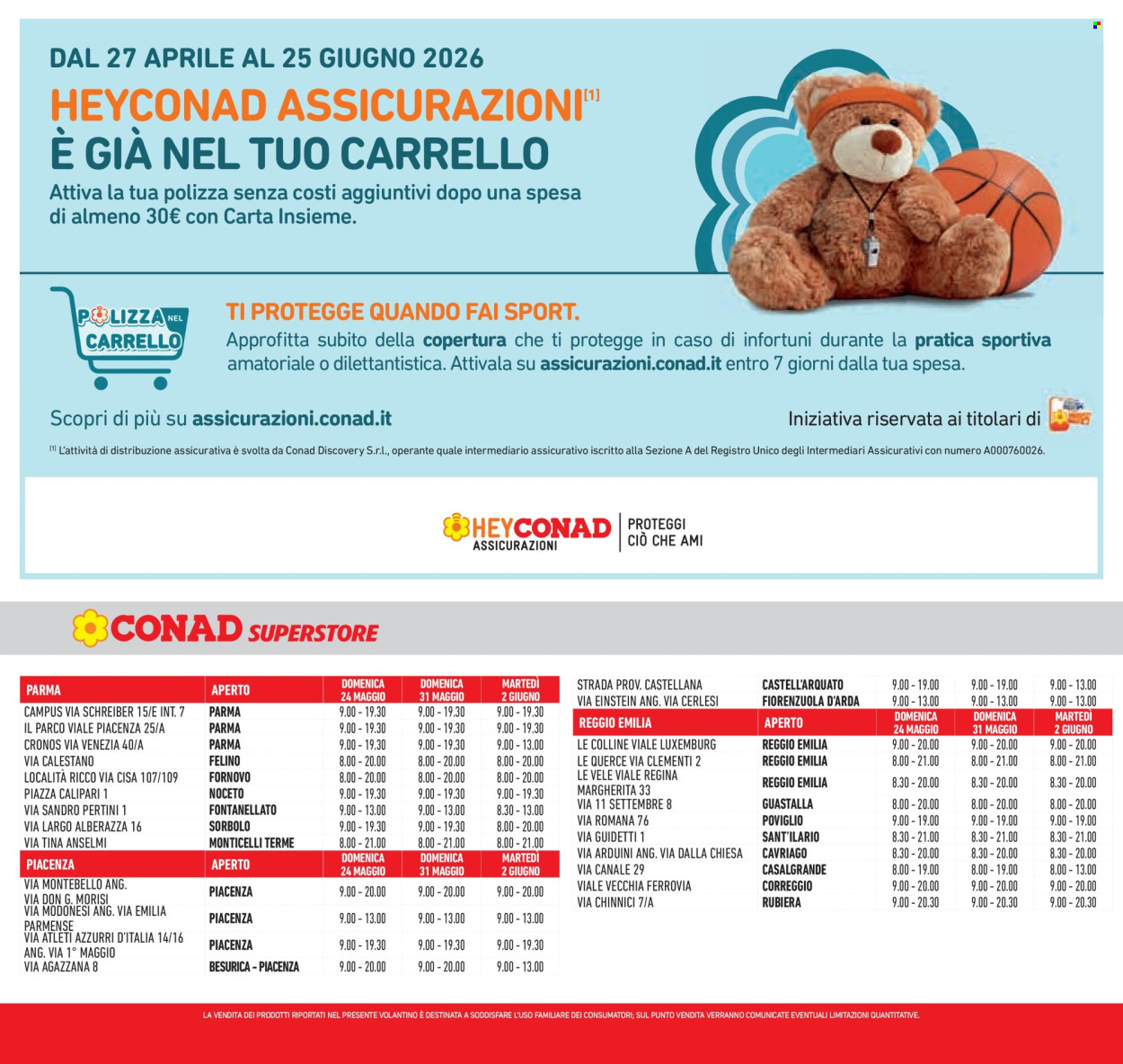 Volantino Conad Superstore - 4/6/2026 - 16/6/2026. Pagina 43