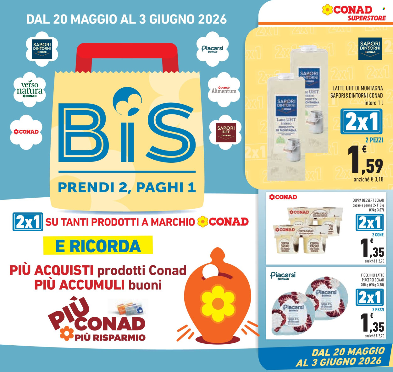 Volantino Conad Superstore - 4/6/2026 - 16/6/2026. Pagina 8