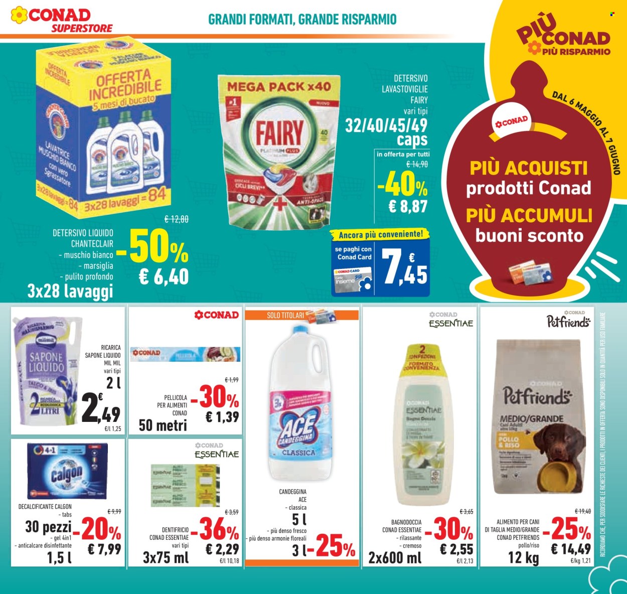 Volantino Conad Superstore - 4/6/2026 - 16/6/2026. Pagina 13