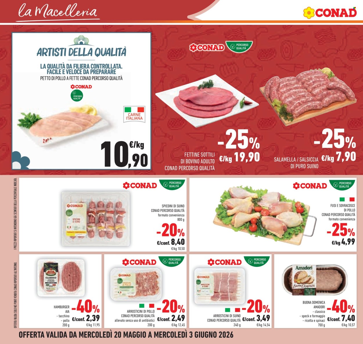 Volantino Conad - 4/6/2026 - 16/6/2026. Pagina 14