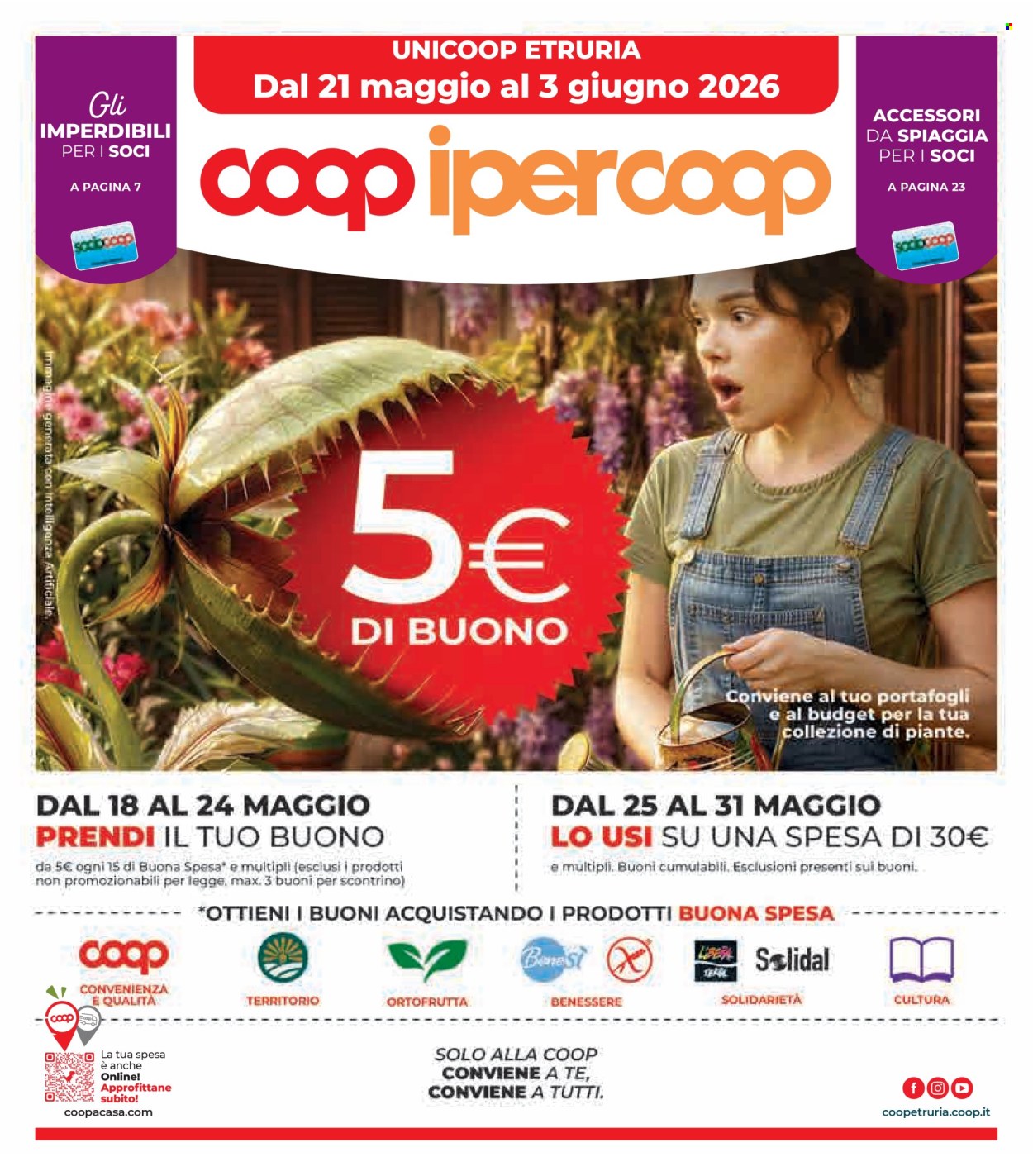Volantino Coop - 21/5/2026 - 3/6/2026. Pagina 1