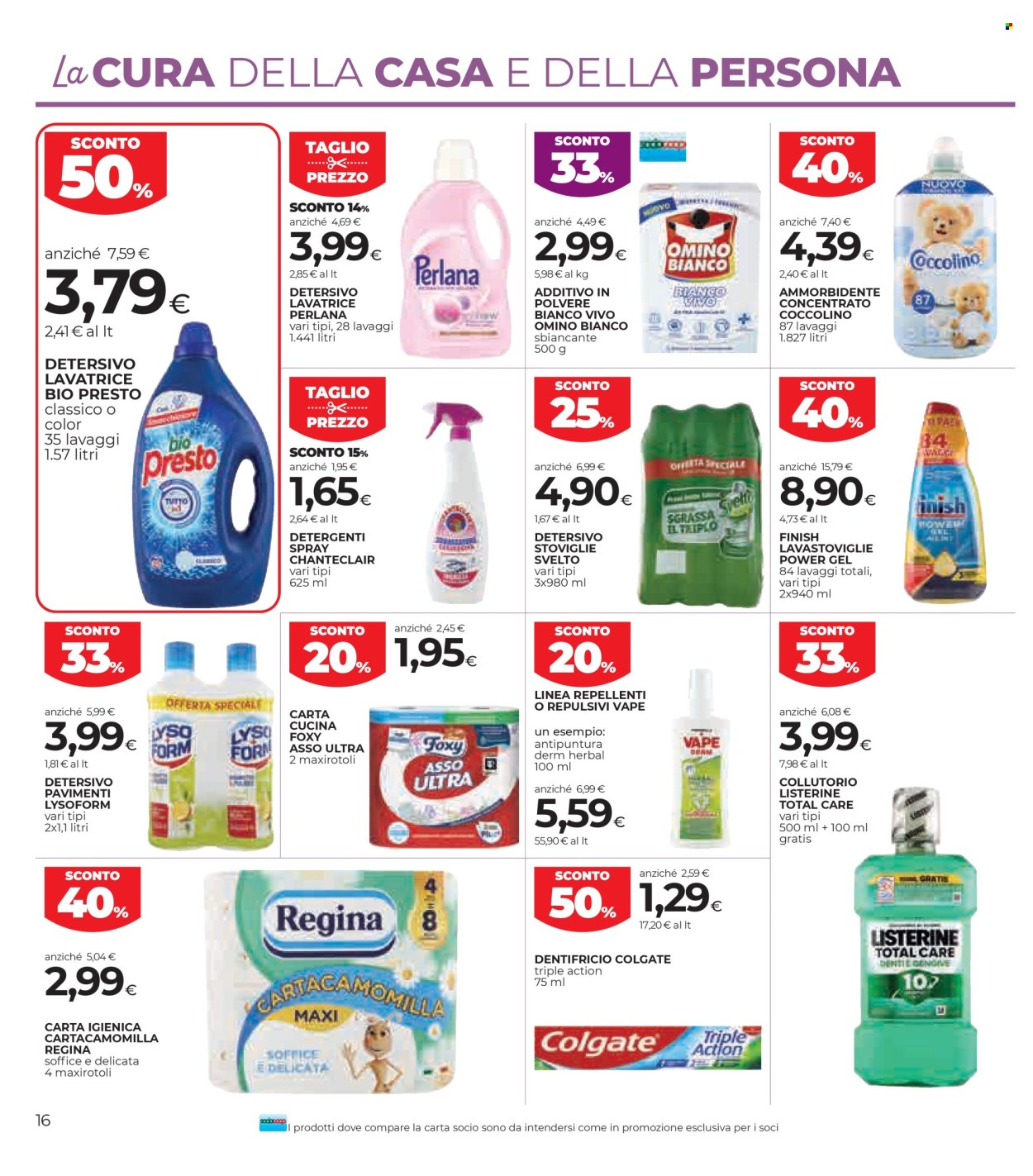 Volantino Coop - 21/5/2026 - 3/6/2026. Pagina 16
