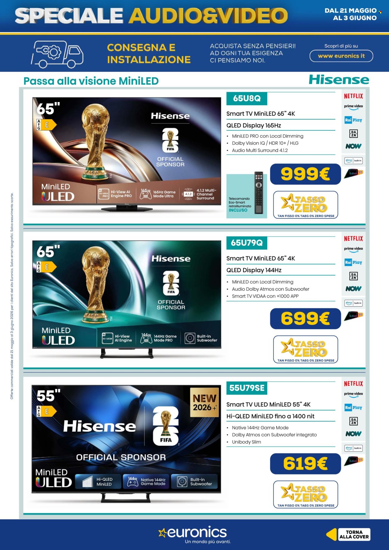 Volantino Euronics - 21/5/2026 - 3/6/2026. Pagina 9