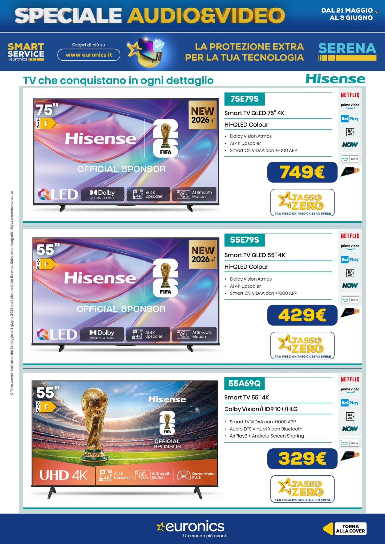 Volantino Euronics - 21/5/2026 - 3/6/2026. Pagina 10
