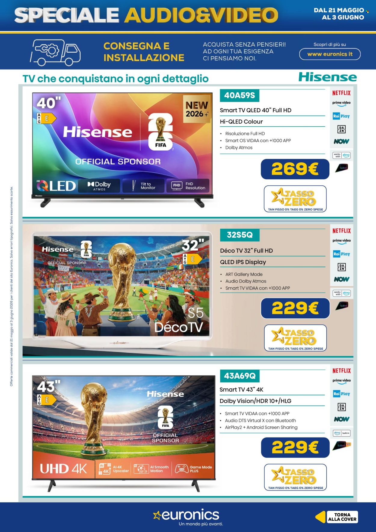 Volantino Euronics - 21/5/2026 - 3/6/2026. Pagina 11