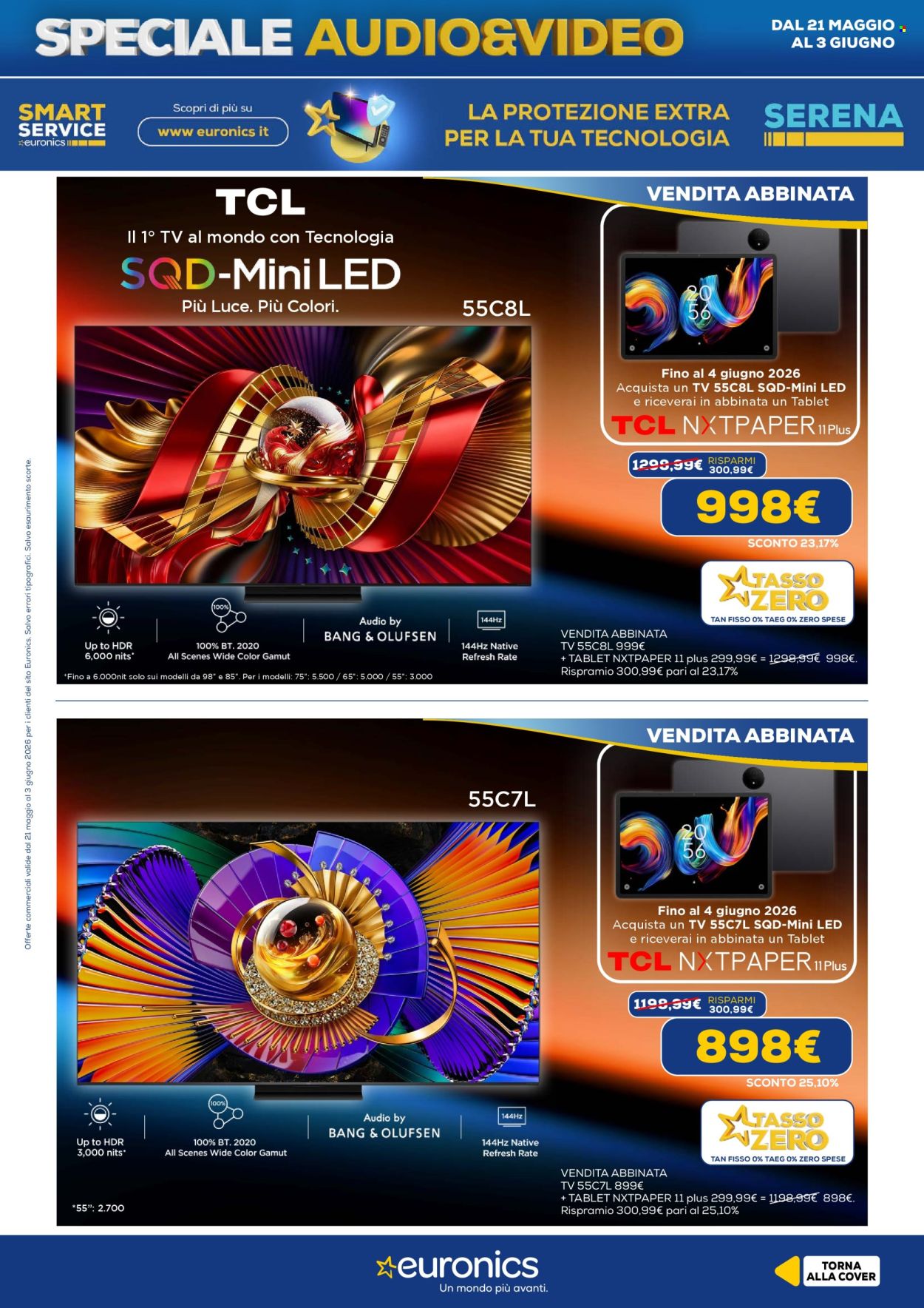 Volantino Euronics - 21/5/2026 - 3/6/2026. Pagina 13