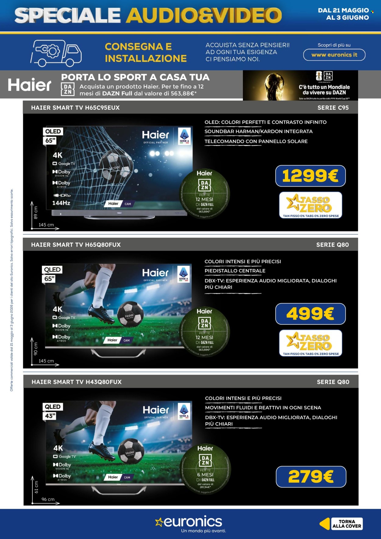 Volantino Euronics - 21/5/2026 - 3/6/2026. Pagina 19