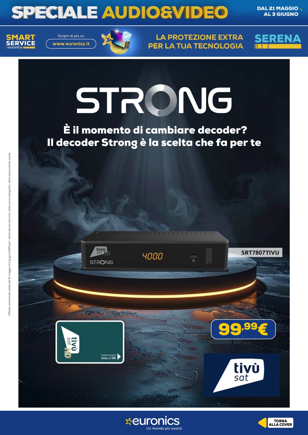 Volantino Euronics - 21/5/2026 - 3/6/2026. Pagina 22