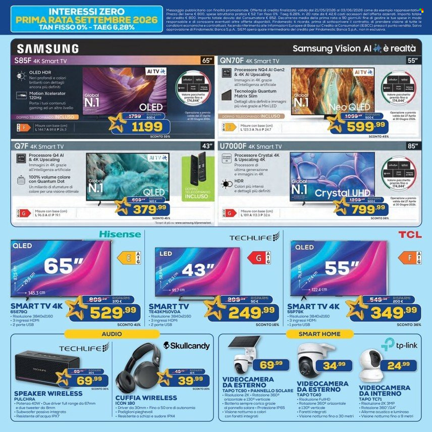 Volantino Euronics - 21/5/2026 - 3/6/2026. Pagina 3