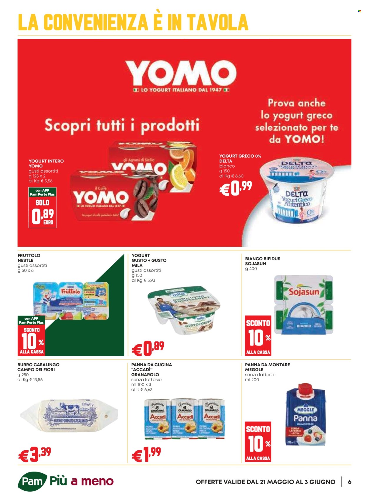 Volantino Pam Panorama - 21/5/2026 - 3/6/2026. Pagina 6