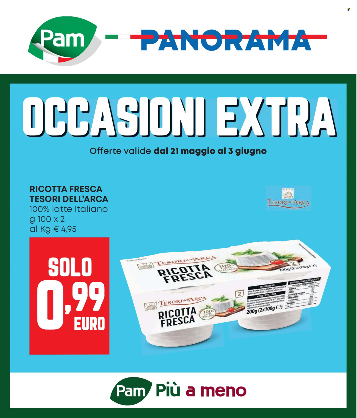 Volantino Pam Panorama - 21/5/2026 - 3/6/2026. Pagina 1
