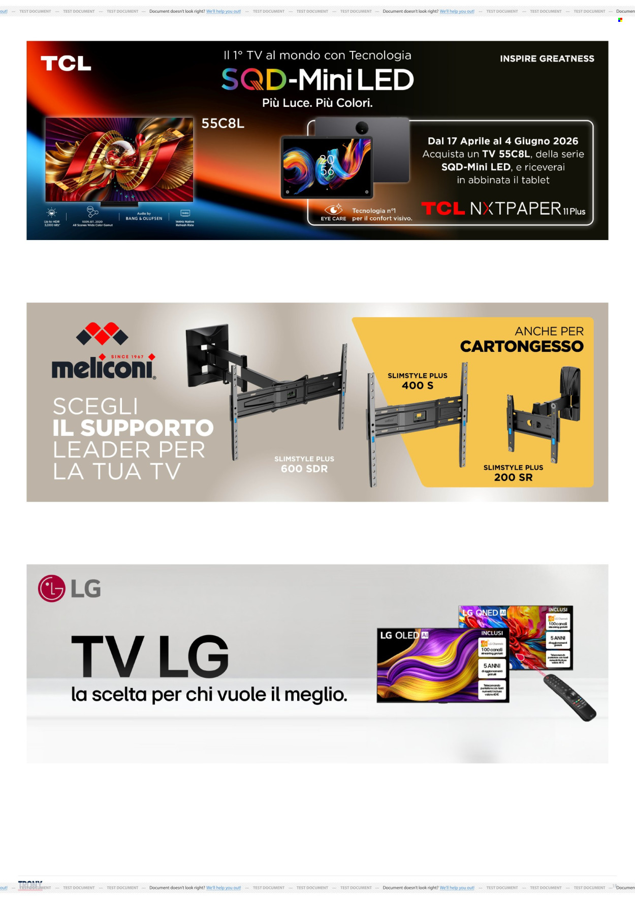 Volantino Trony - 21/5/2026 - 11/6/2026. Pagina 18