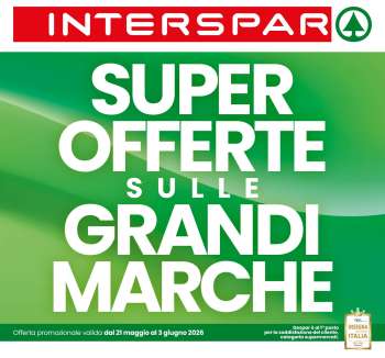 Volantino Interspar - 21/5/2026 - 3/6/2026.