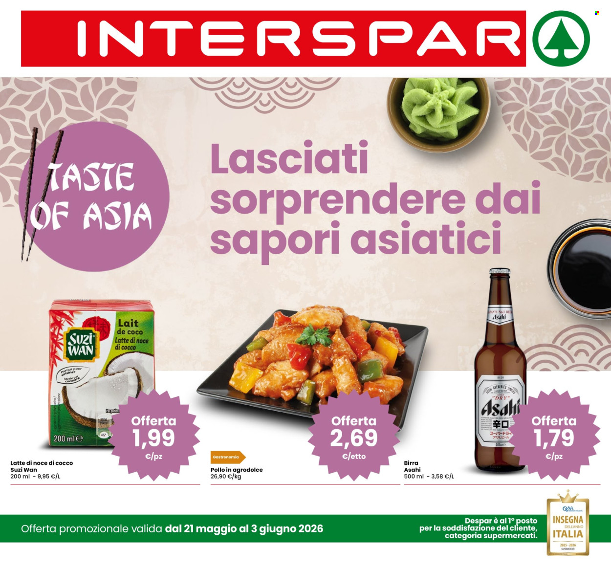 Volantino Interspar - 21/5/2026 - 3/6/2026. Pagina 1