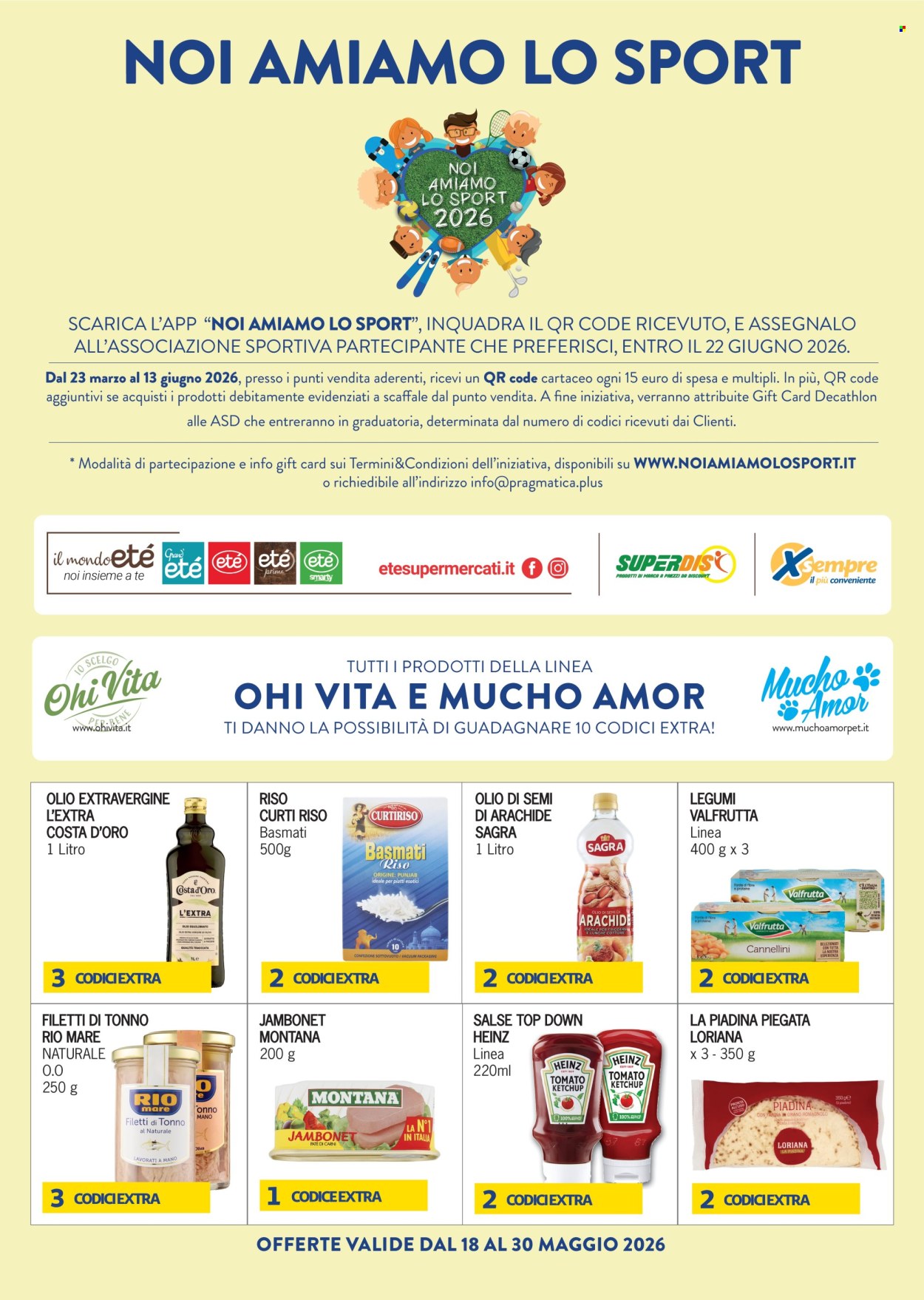 Volantino Eté - 18/5/2026 - 30/5/2026. Pagina 1