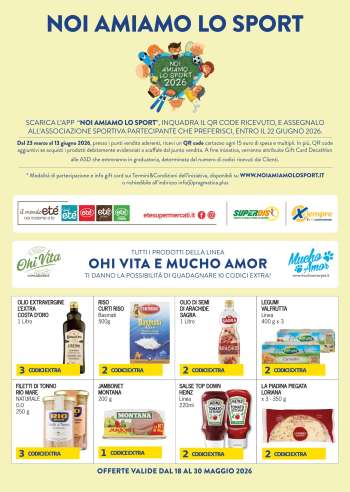 Volantino Eté - 18/5/2026 - 30/5/2026.