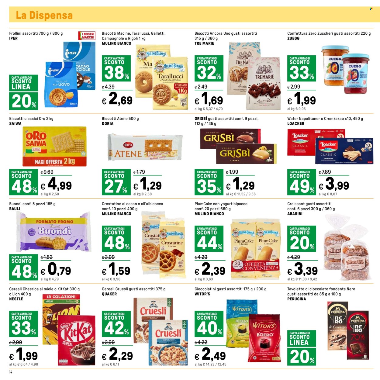 Volantino Iper, La grande i - 22/5/2026 - 3/6/2026. Pagina 14