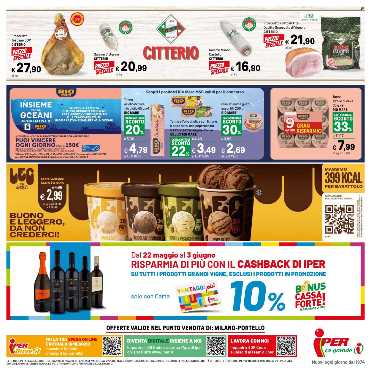 Volantino Iper, La grande i - 22/5/2026 - 3/6/2026. Pagina 32