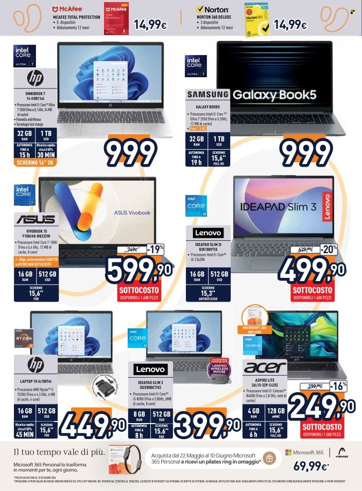 Volantino Unieuro - 22/5/2026 - 31/5/2026. Pagina 14