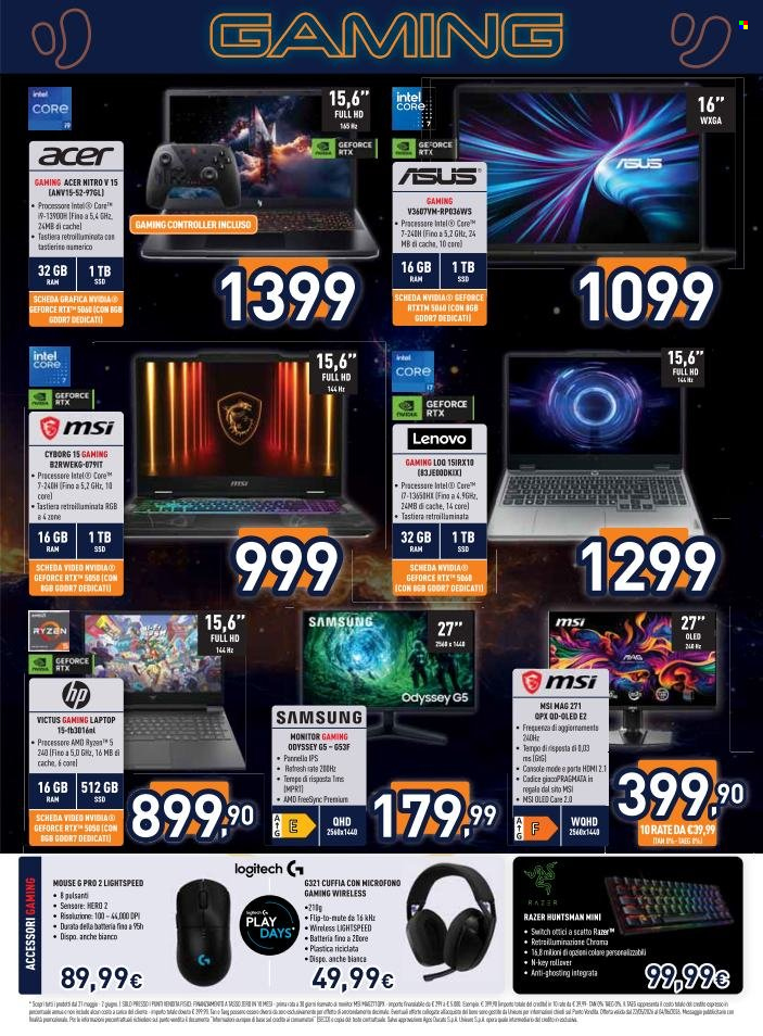 Volantino Unieuro - 22/5/2026 - 31/5/2026. Pagina 18