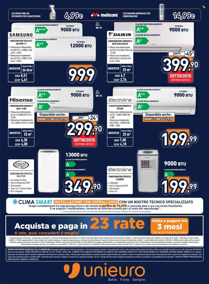 Volantino Unieuro - 22/5/2026 - 31/5/2026. Pagina 29