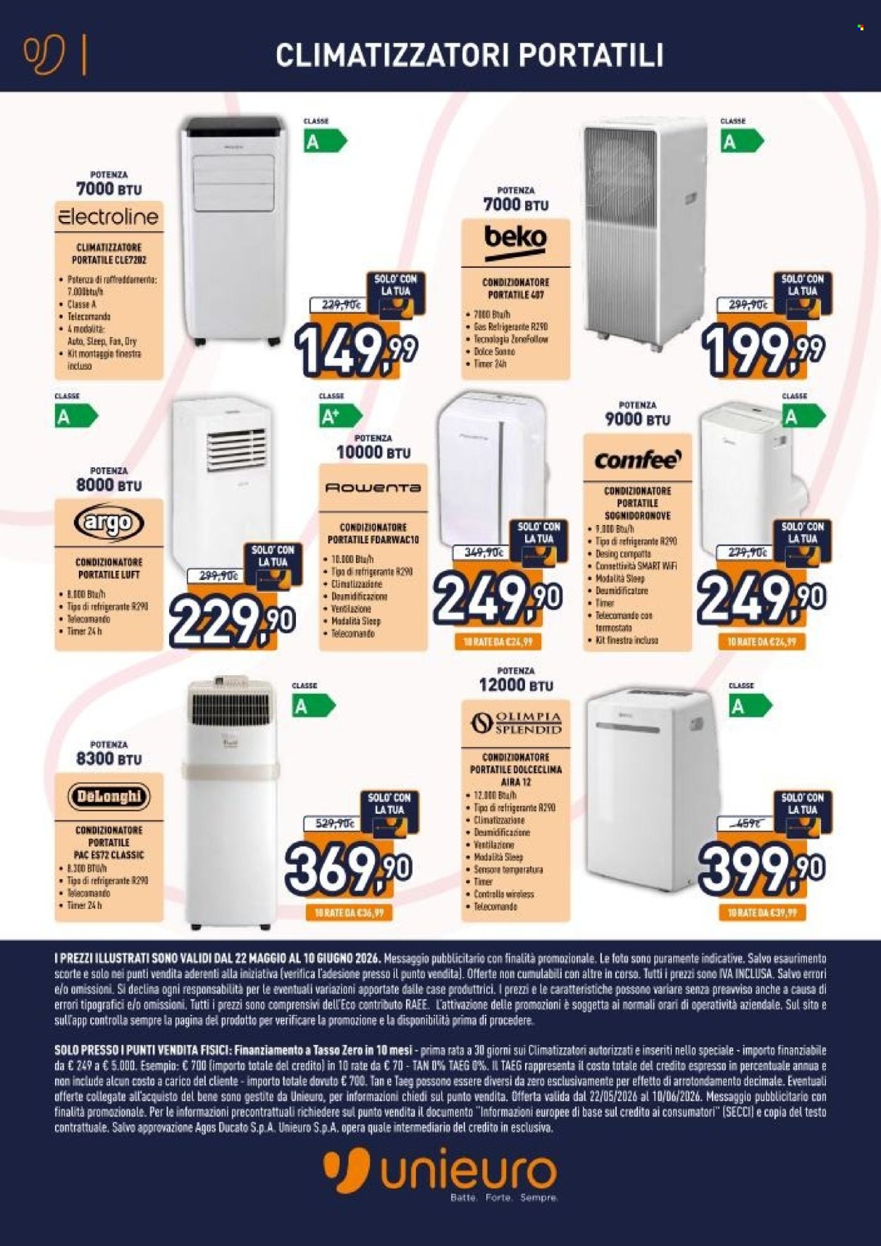 Volantino Unieuro - 22/5/2026 - 10/6/2026. Pagina 4