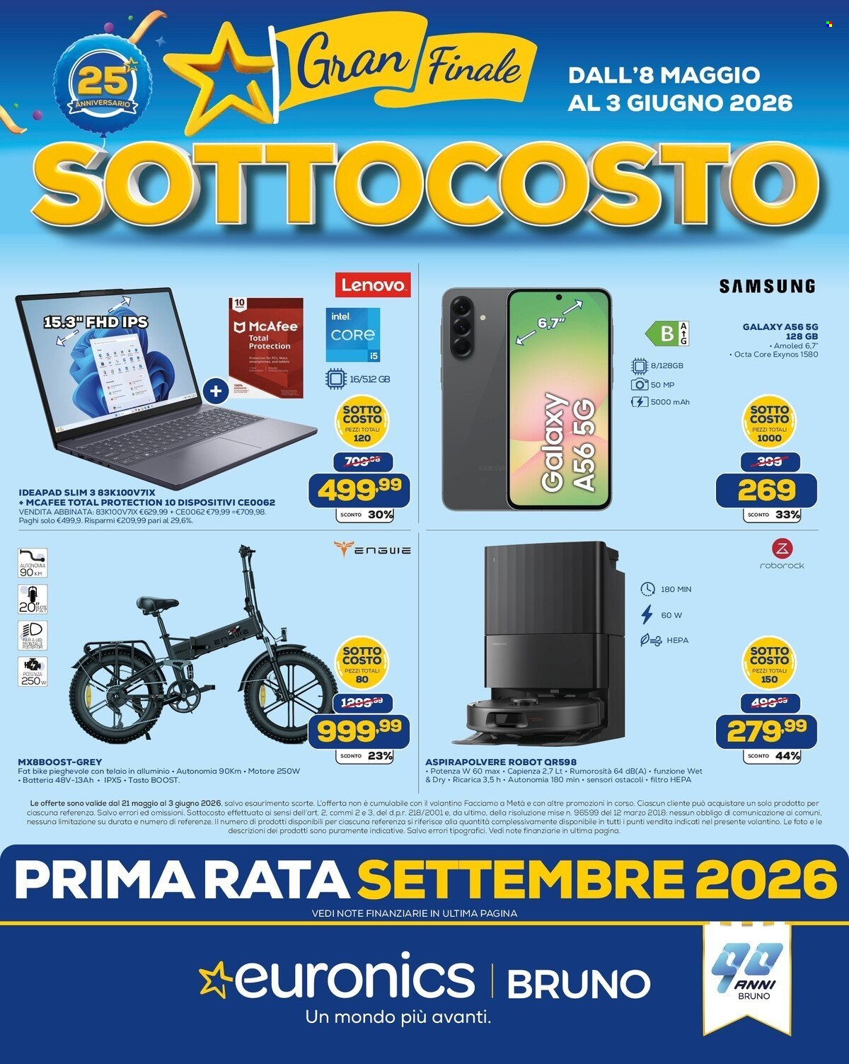 Volantino Euronics - 21/5/2026 - 3/6/2026. Pagina 2