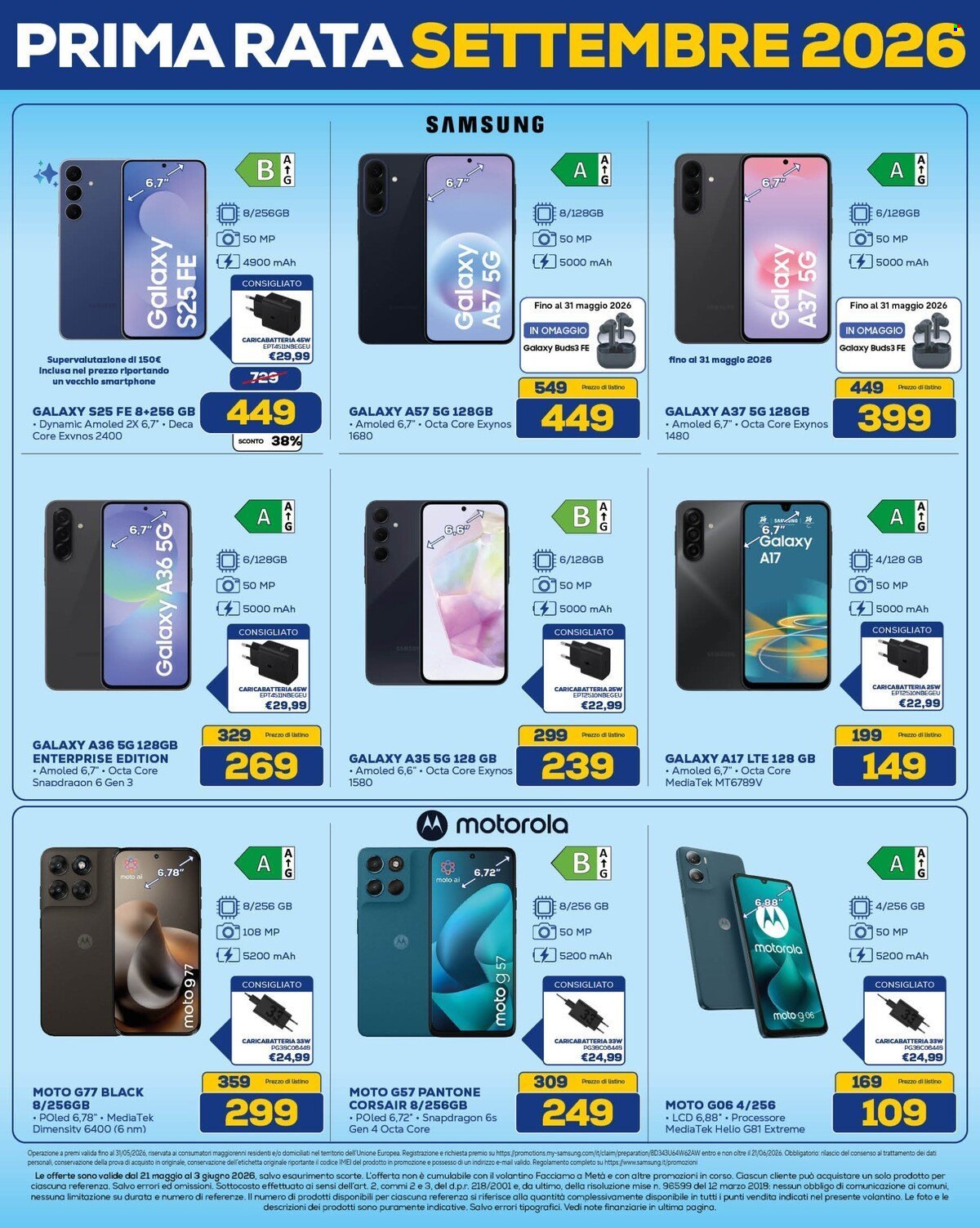 Volantino Euronics - 21/5/2026 - 3/6/2026. Pagina 4