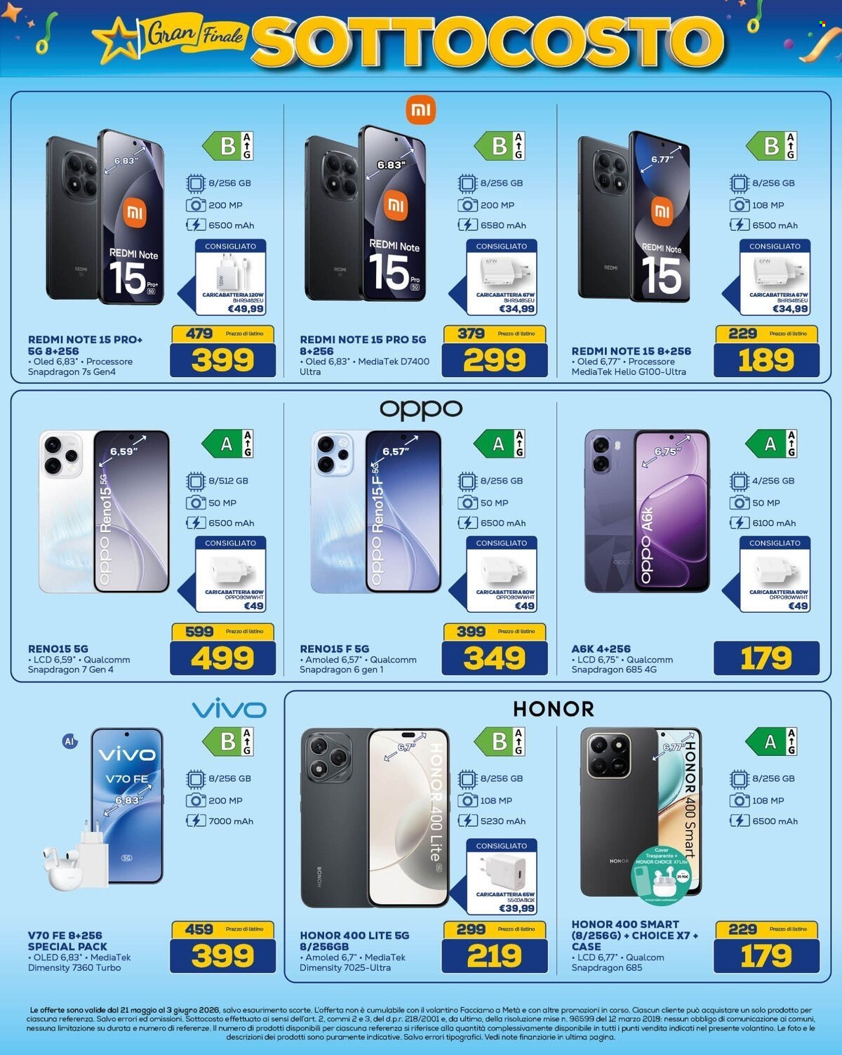 Volantino Euronics - 21/5/2026 - 3/6/2026. Pagina 5