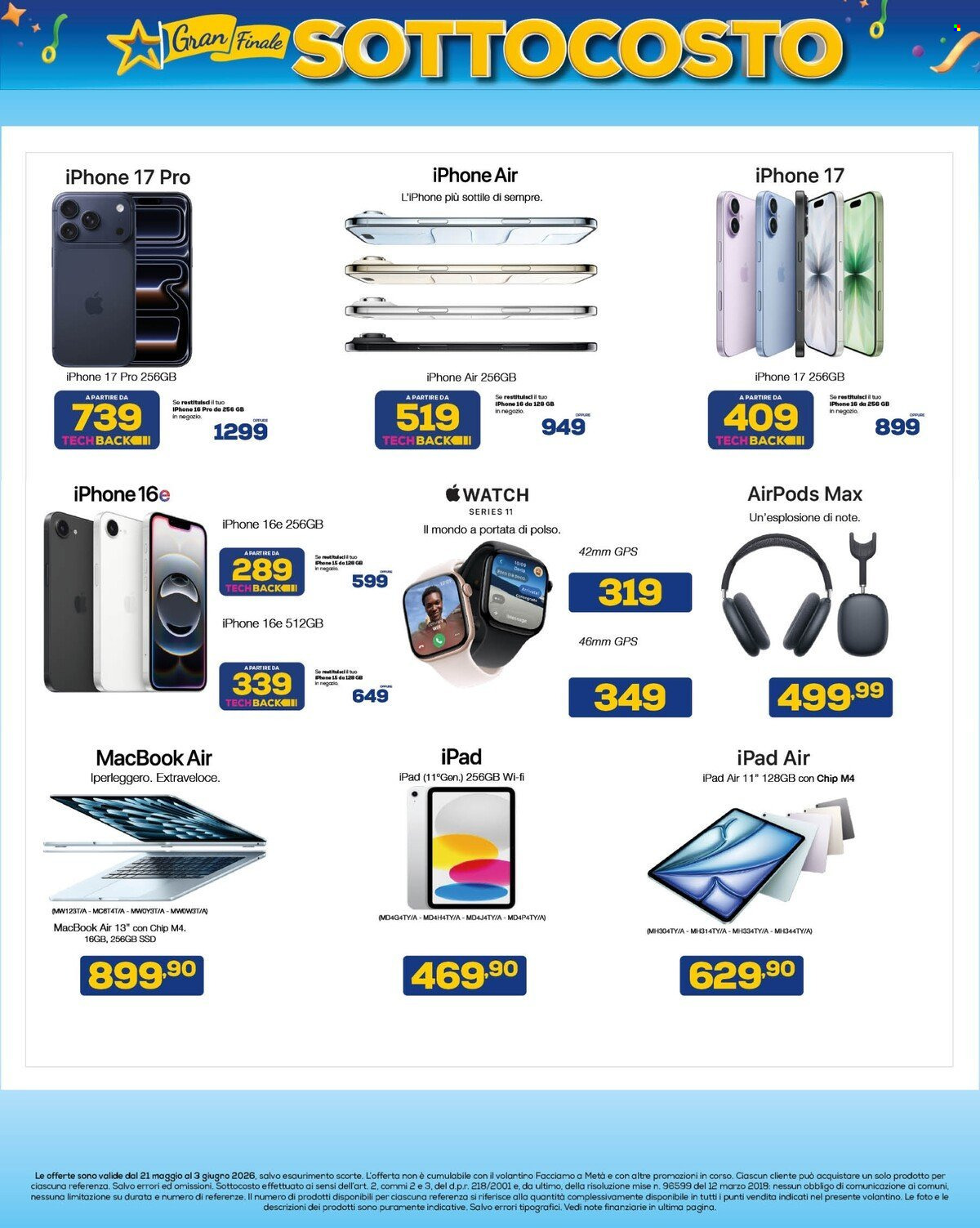 Volantino Euronics - 21/5/2026 - 3/6/2026. Pagina 7