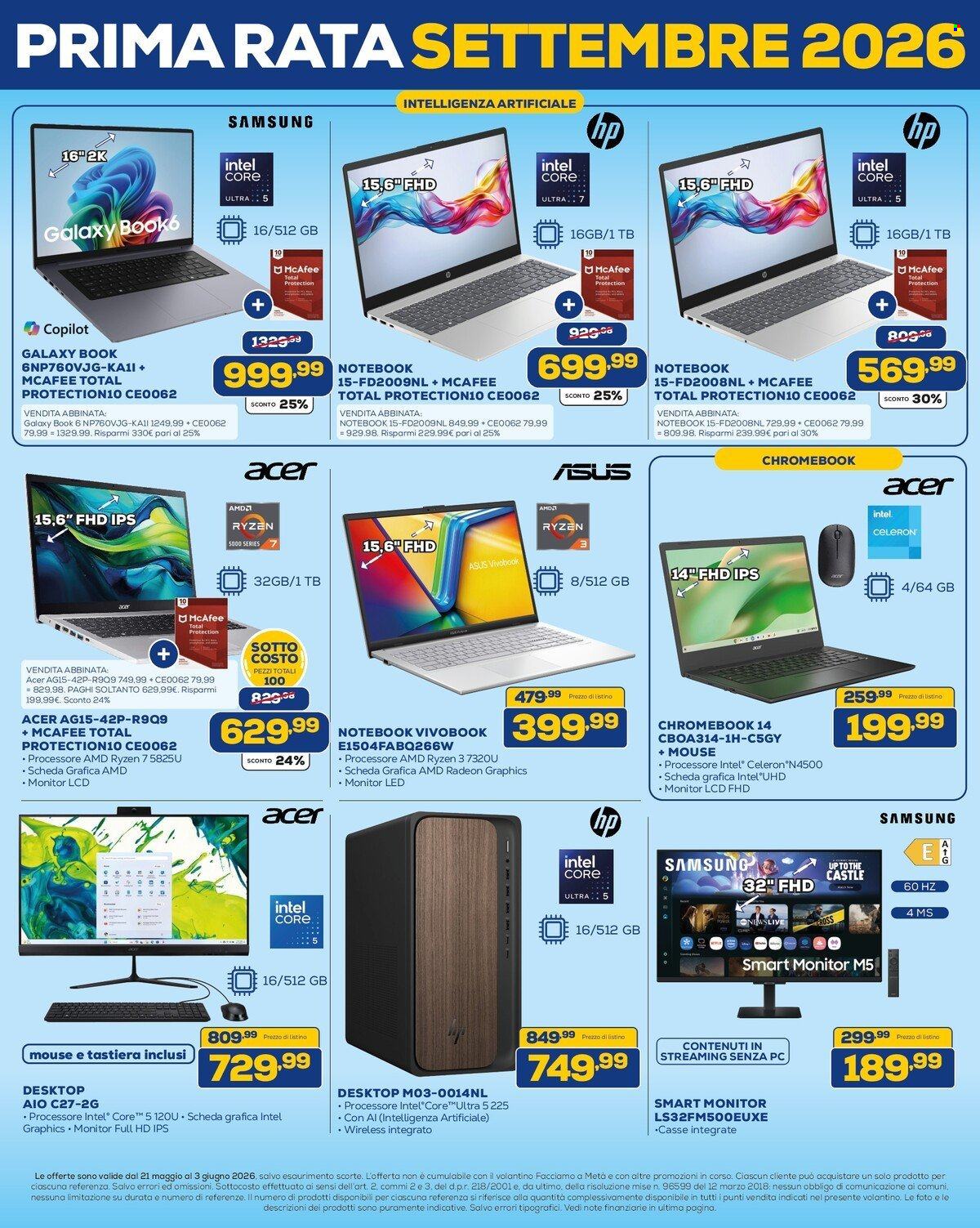 Volantino Euronics - 21/5/2026 - 3/6/2026. Pagina 9