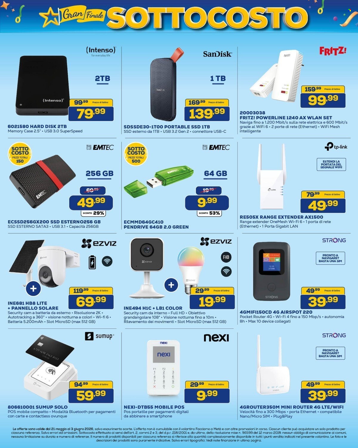 Volantino Euronics - 21/5/2026 - 3/6/2026. Pagina 12