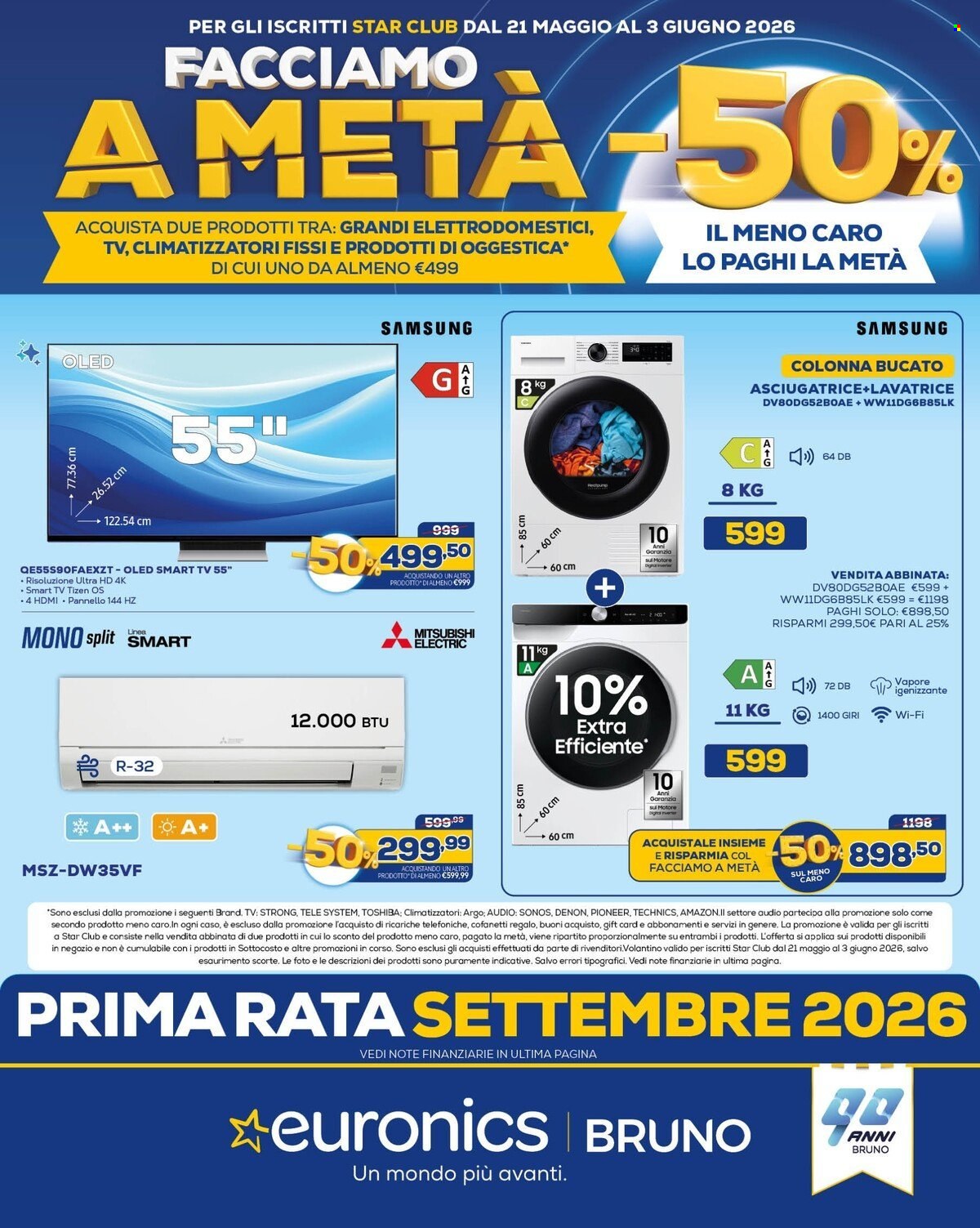 Volantino Euronics - 21/5/2026 - 3/6/2026. Pagina 2