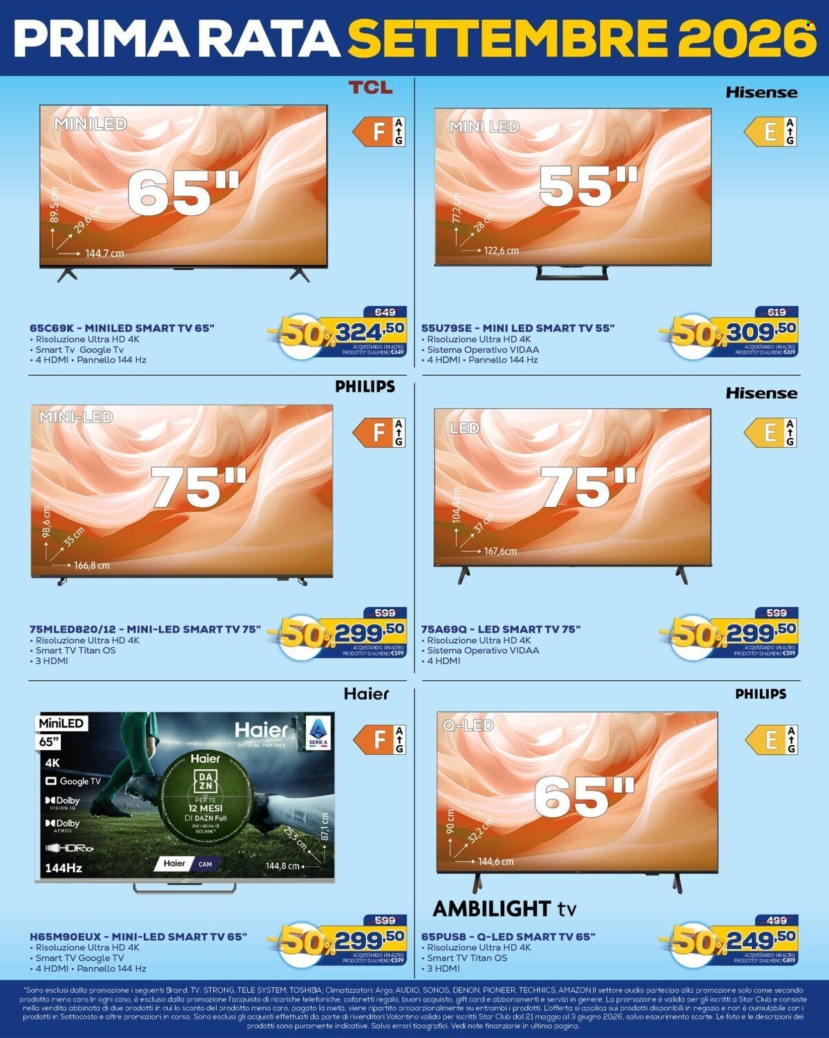 Volantino Euronics - 21/5/2026 - 3/6/2026. Pagina 5