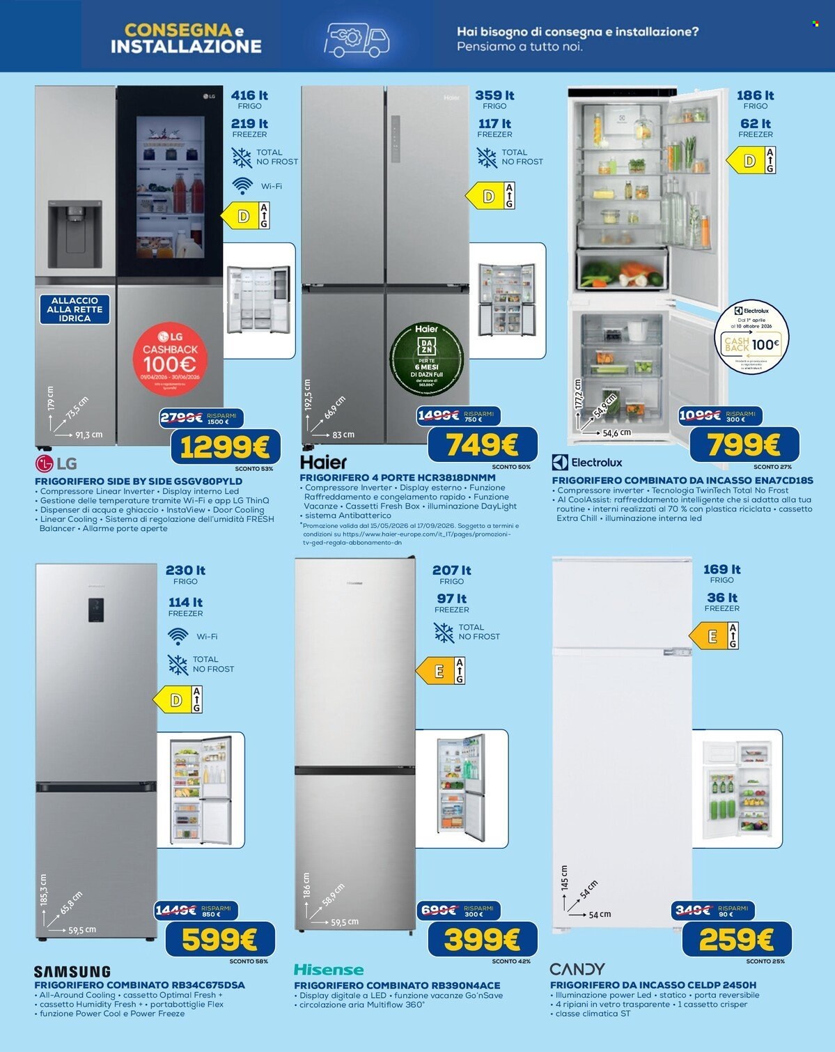 Volantino Euronics - 21/5/2026 - 3/6/2026. Pagina 3