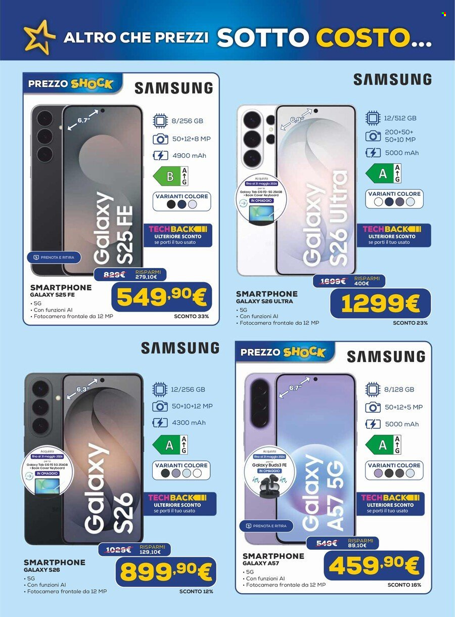 Volantino Euronics - 21/5/2026 - 3/6/2026. Pagina 2