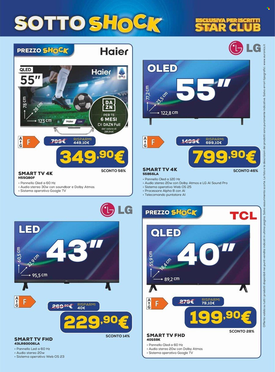 Volantino Euronics - 21/5/2026 - 3/6/2026. Pagina 9