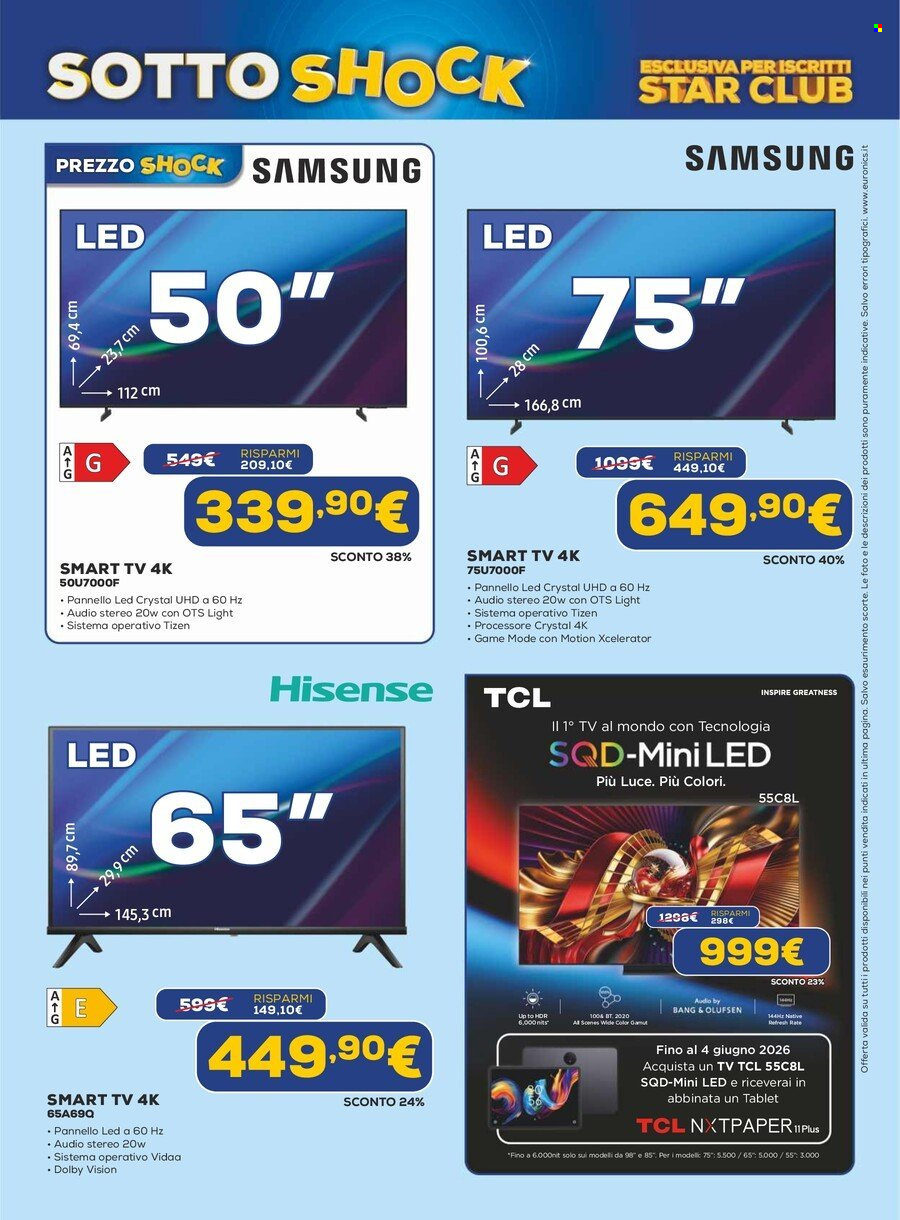 Volantino Euronics - 21/5/2026 - 3/6/2026. Pagina 11