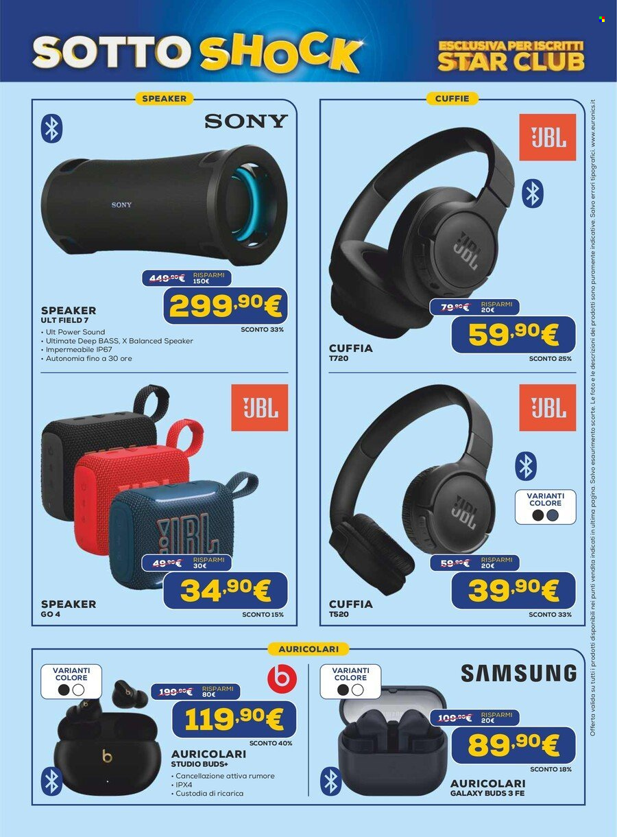 Volantino Euronics - 21/5/2026 - 3/6/2026. Pagina 19