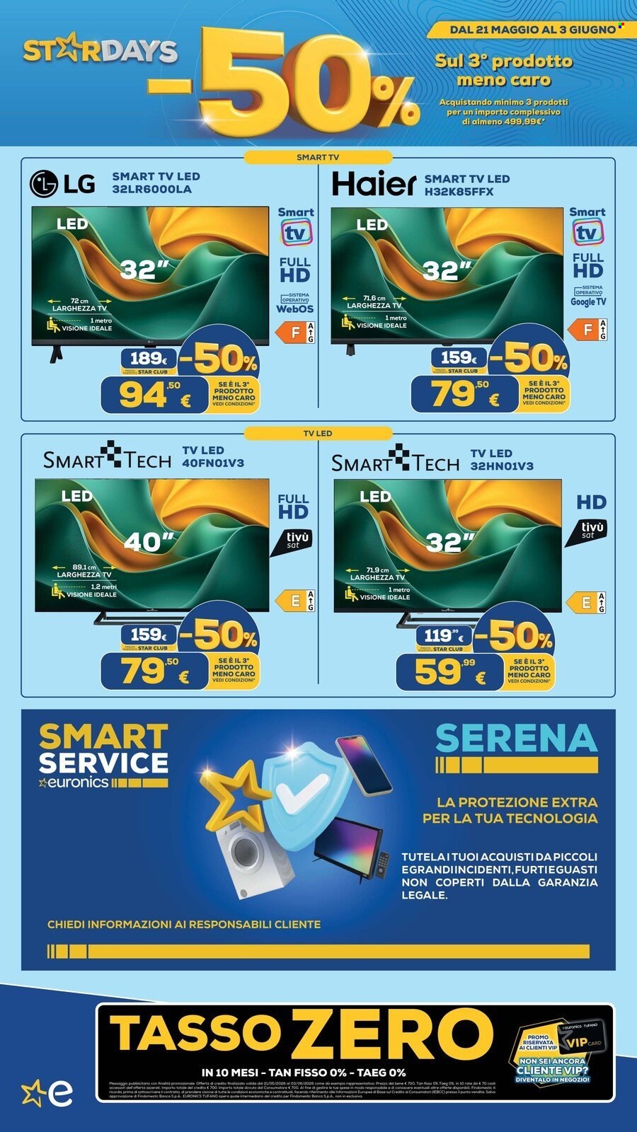 Volantino Euronics - 21/5/2026 - 3/6/2026. Pagina 10